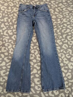 Pull&Bear Medium Blue Flared Jeans